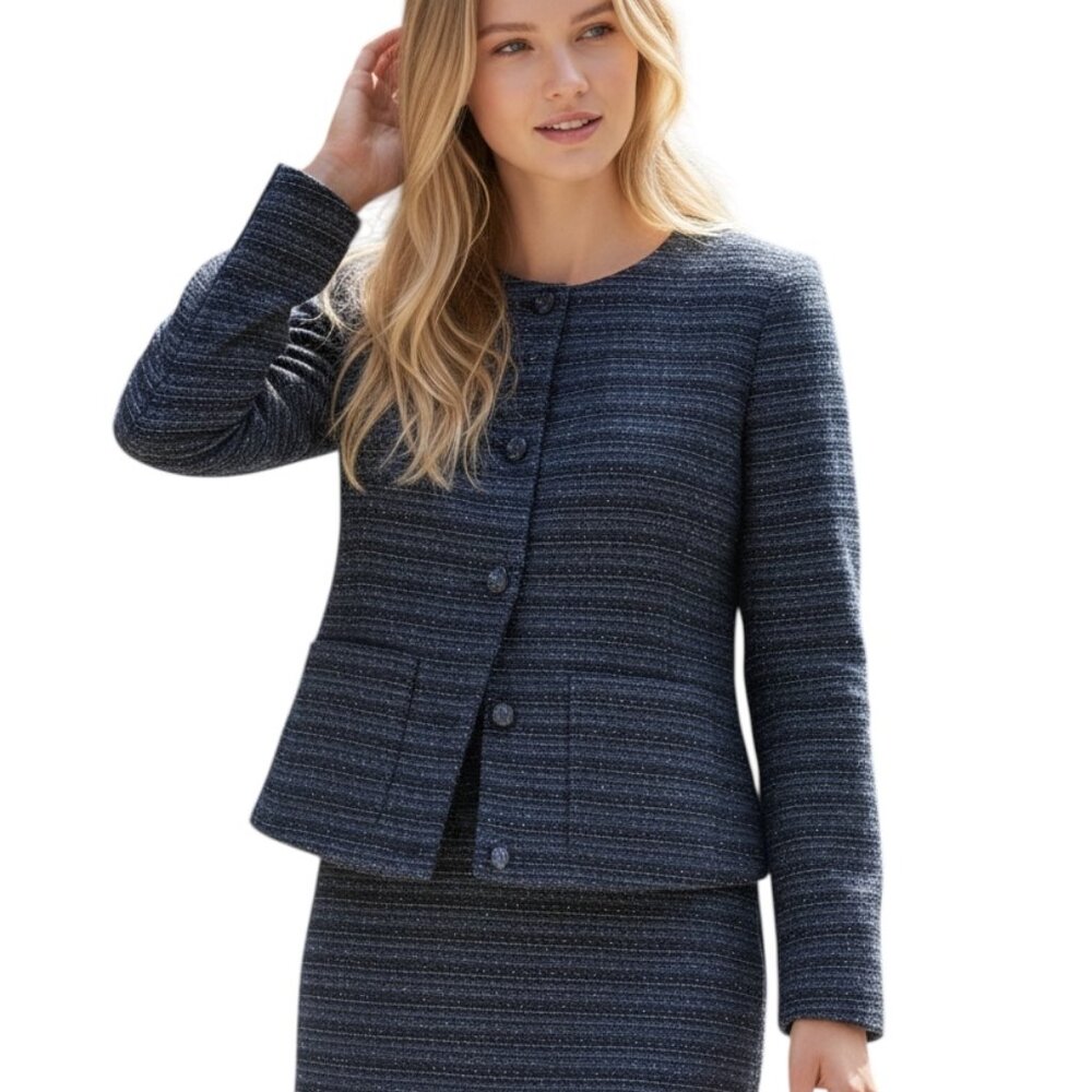 On 34th Women's Tweed Jacket and Skirt